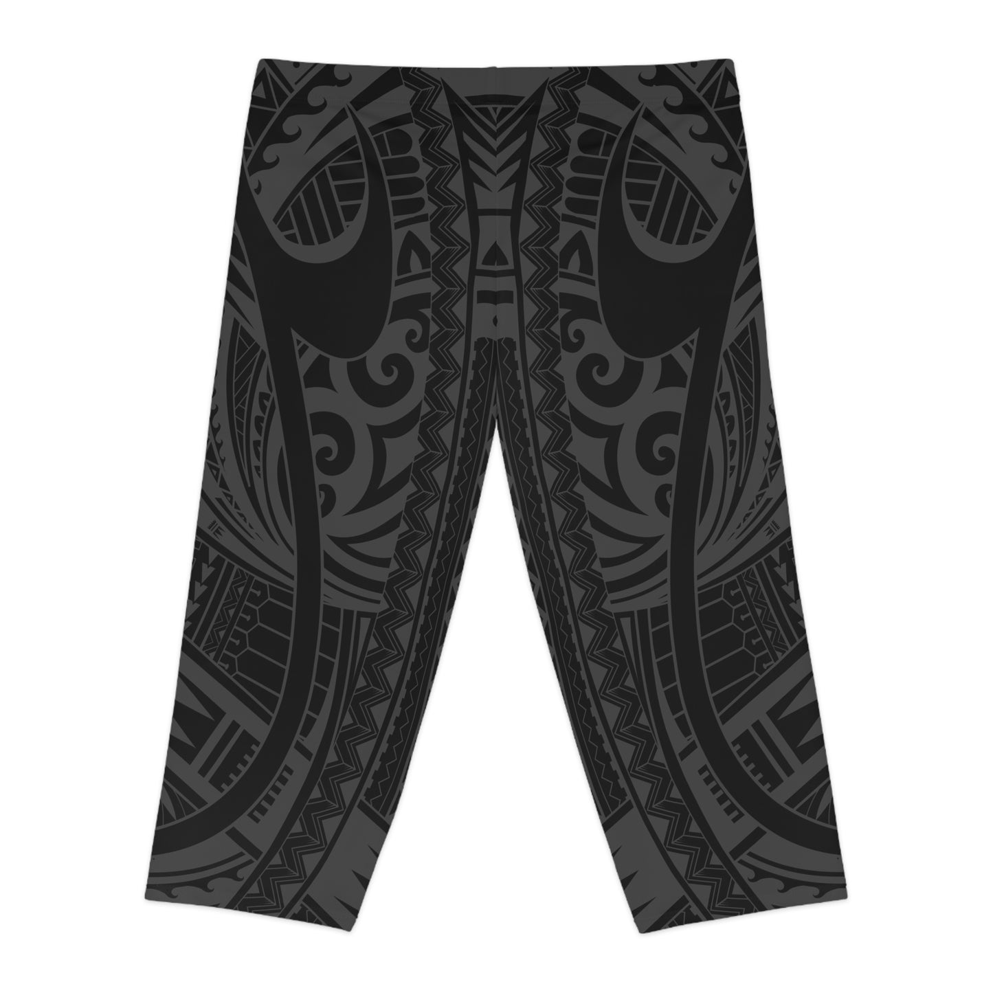 Women's Capri Leggings - Koa Sun Collection - Warrior