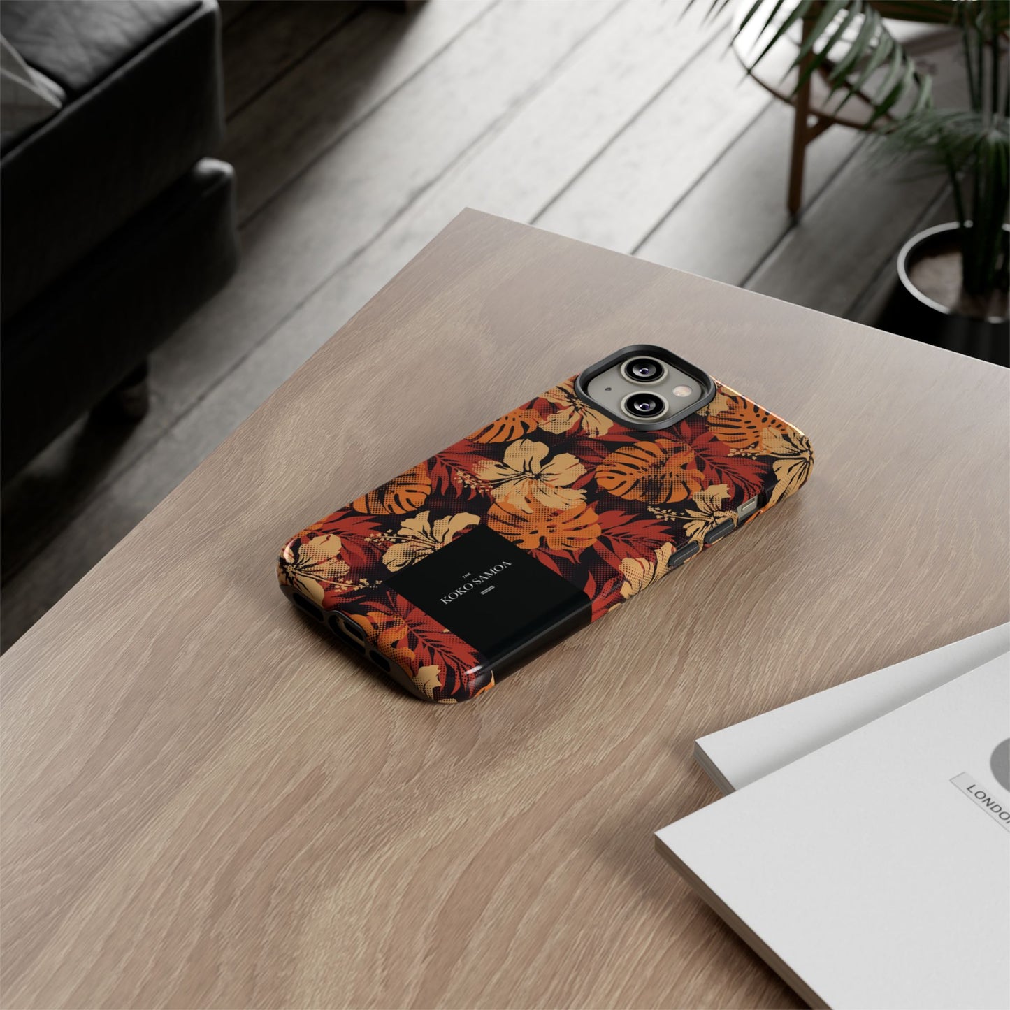 iPhone Tough Phone Case - Lalomanu Ember - AU/NZ/USA