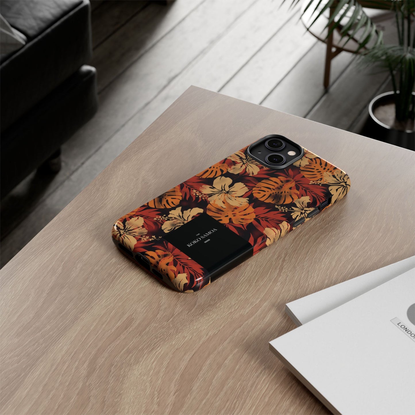 iPhone Tough Phone Case - Lalomanu Ember - AU/NZ/USA