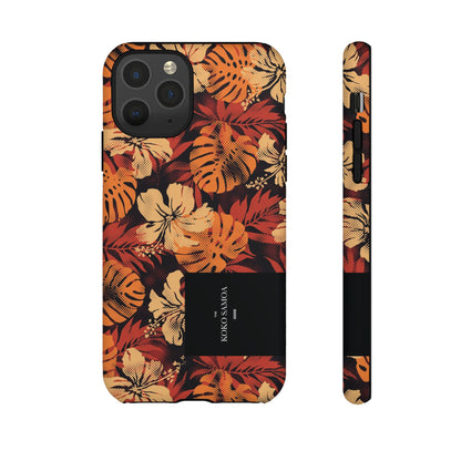 iPhone Tough Phone Case - Lalomanu Ember - AU/NZ/USA