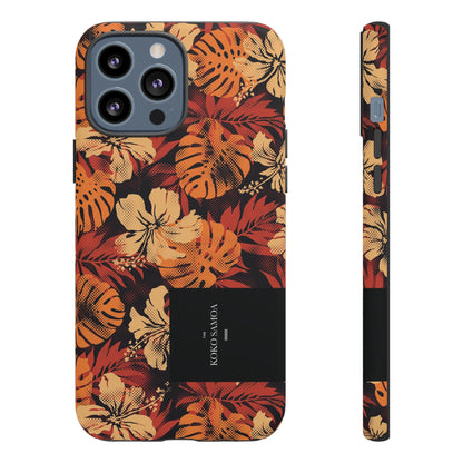 iPhone Tough Phone Case - Lalomanu Ember - AU/NZ/USA