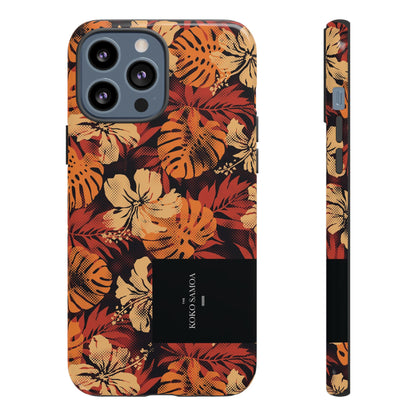 iPhone Tough Phone Case - Lalomanu Ember - AU/NZ/USA