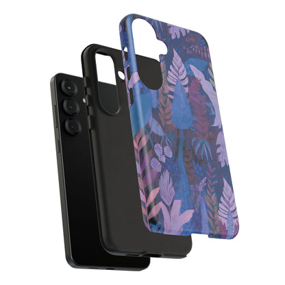 Samsung Tough Phone Case - Lavender Palms - AU/NZ/USA