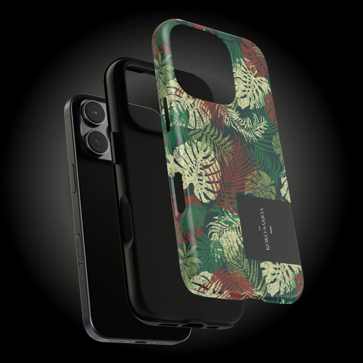 iPhone Tough Phone Case - Tafatafa Greens - AU/NZ/USA