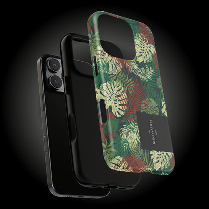 iPhone Tough Phone Case - Tafatafa Greens - AU/NZ/USA
