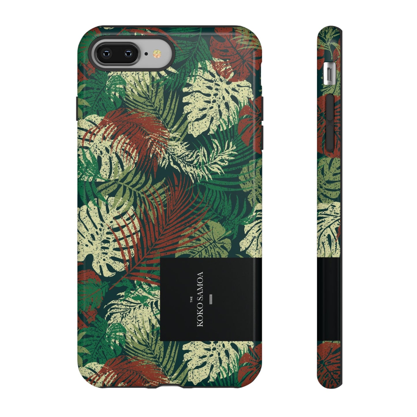 iPhone Tough Phone Case - Tafatafa Greens - AU/NZ/USA