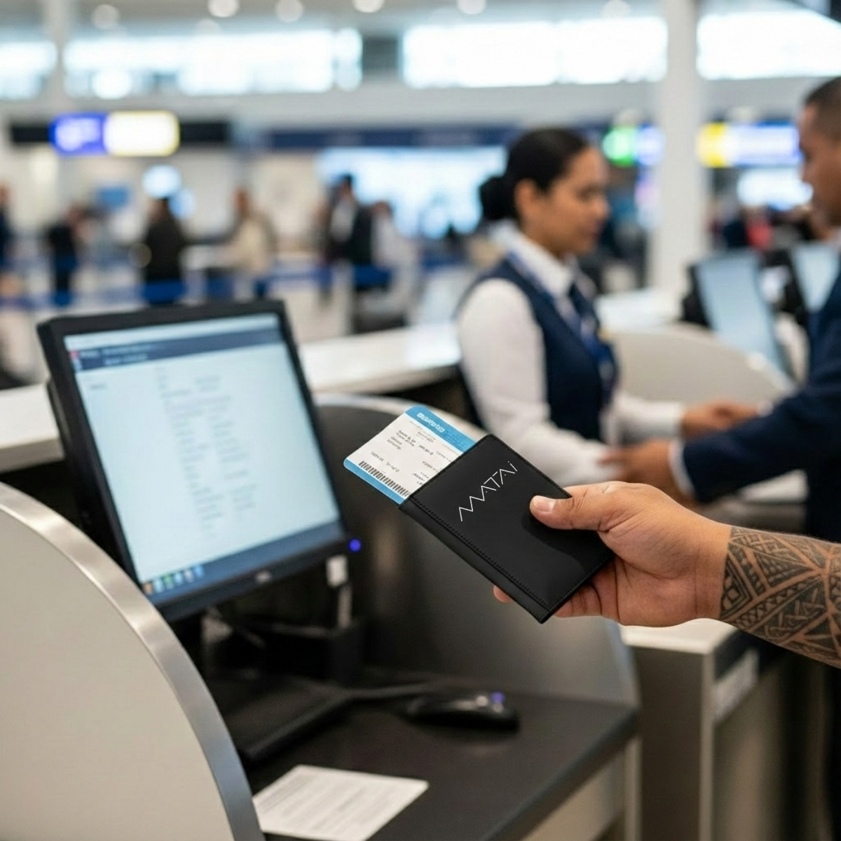 Passport Cover - Matai Personalized