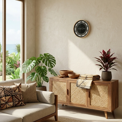 Wall Clock 10"/25cm - Matai - AU/NZ/USA