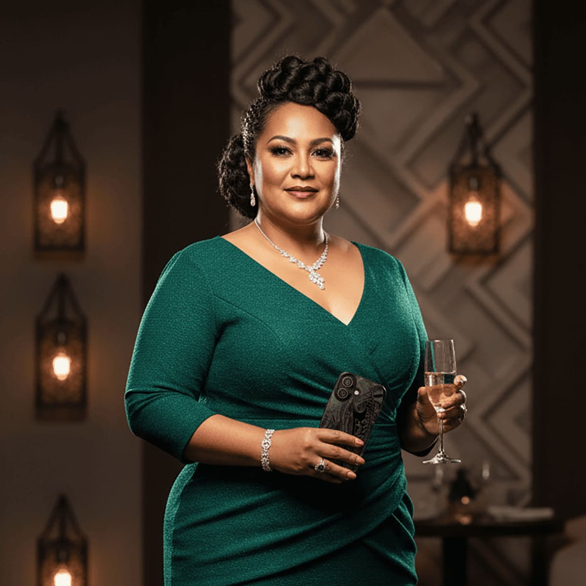 Printify Tough Phone Case Warrior design for AU/NZ/USA models, featuring a rugged style and durable protection.