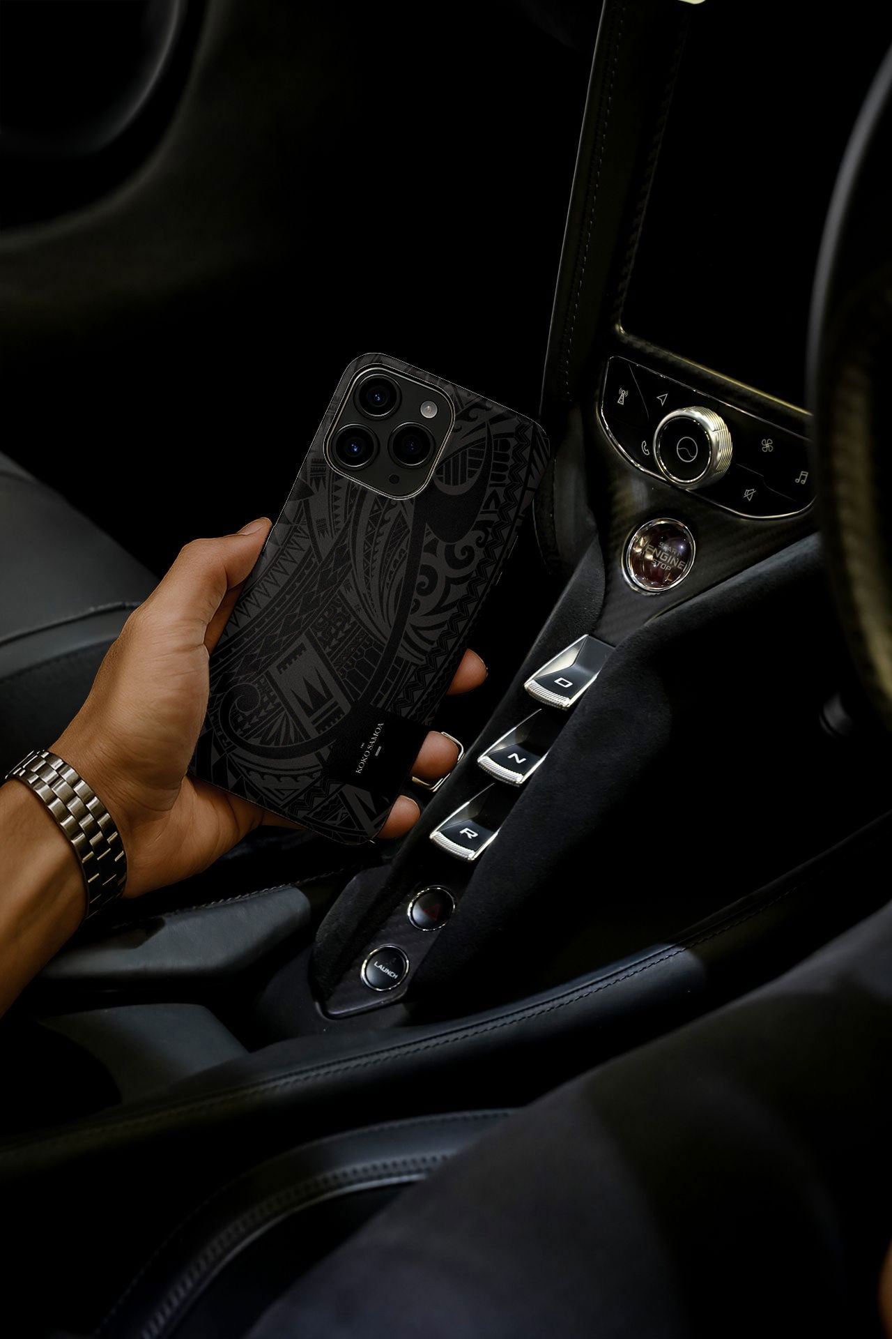 Printify Tough Phone Case Warrior design on a durable protective phone case for AU, NZ, and USA models.