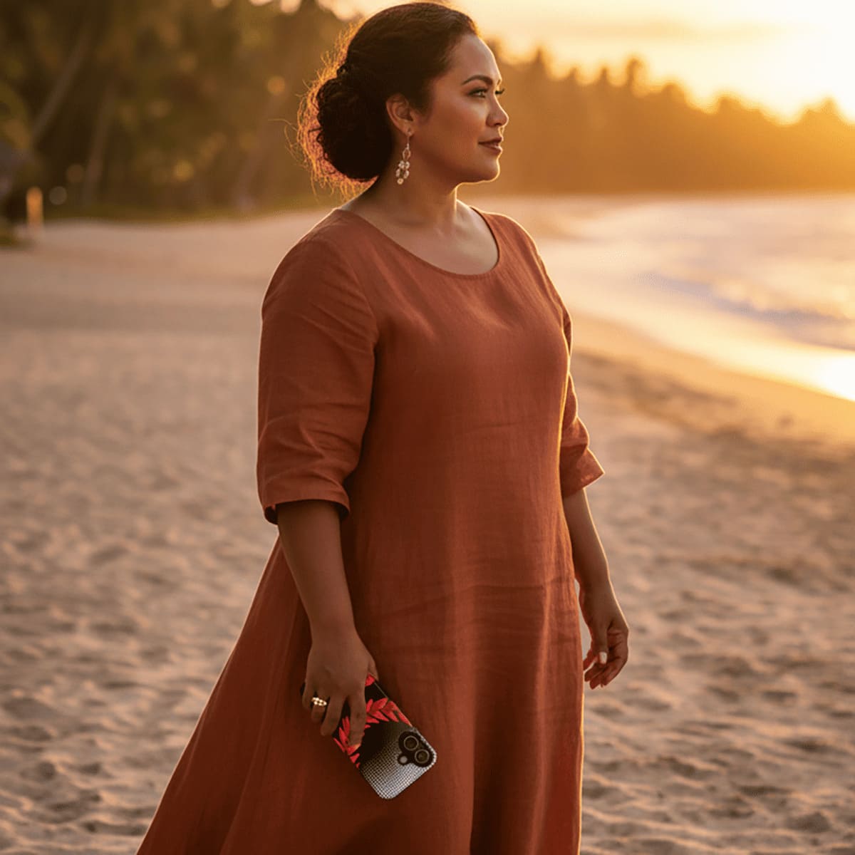 Printify Tough Phone Case for Ula Fala featuring a rugged design, fits smartphones, protective and durable for AU, NZ, and USA models.