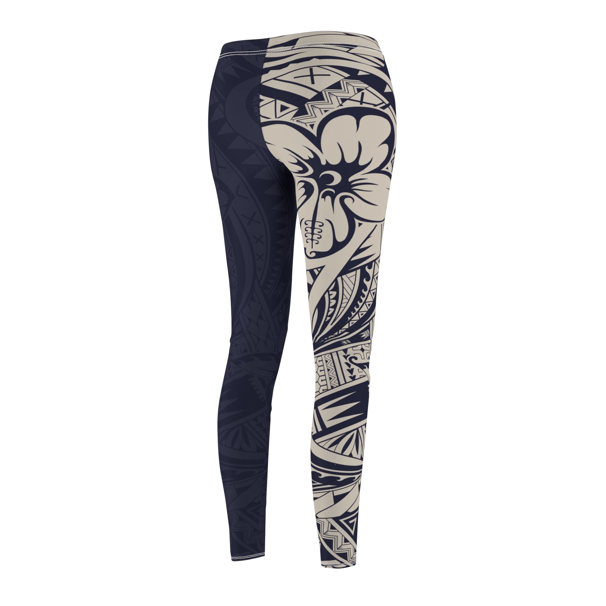 Casual Leggings - Blue Bloom - AU/NZ/USA