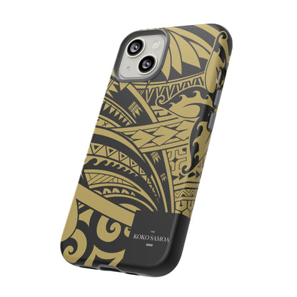 iPhone Tough Phone Case - Bloom Gold - AU/NZ/USA