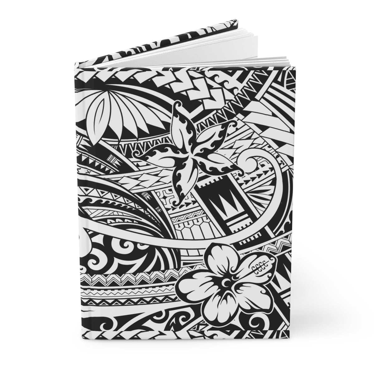 Hardcover journal in the Bloom print