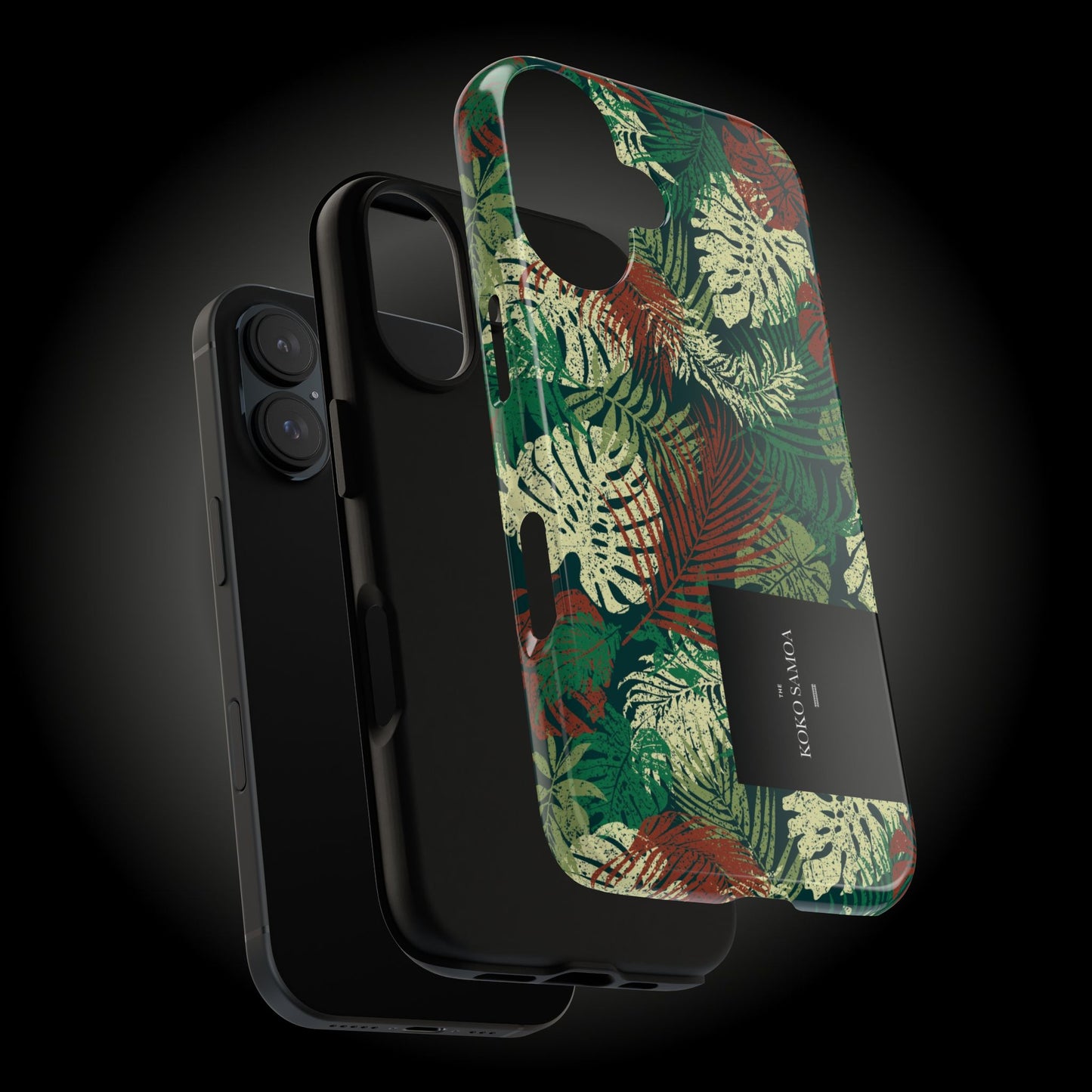 iPhone Tough Phone Case - Tafatafa Greens - AU/NZ/USA