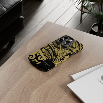 iPhone Tough Phone Case - Bloom Gold - AU/NZ/USA