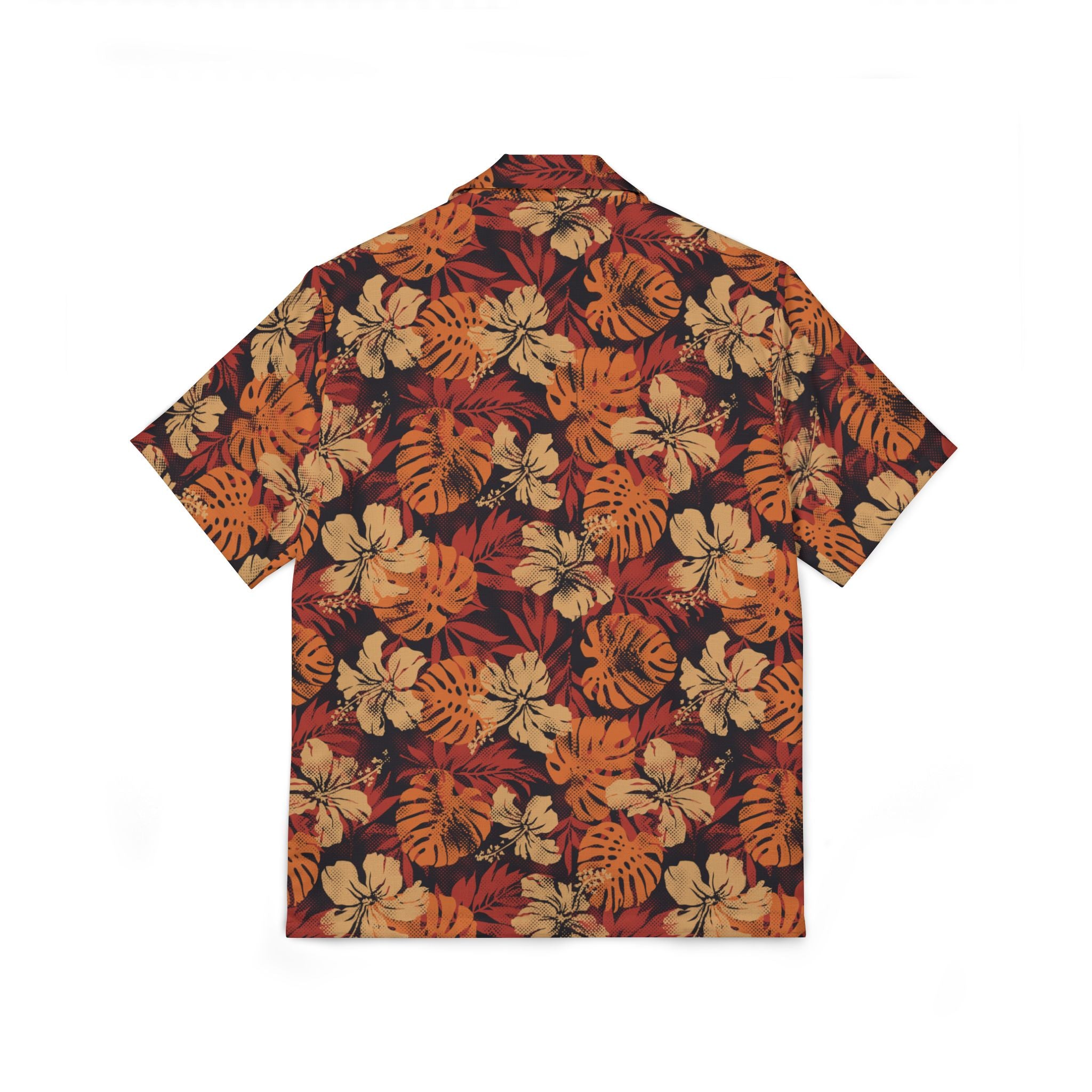Hawaiian Camp Shirt - Lalomanu Ember - AU/NZ/USA