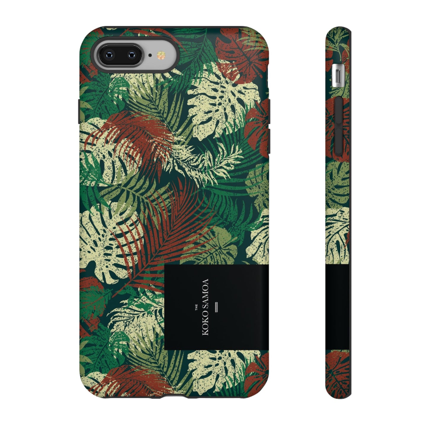 iPhone Tough Phone Case - Tafatafa Greens - AU/NZ/USA