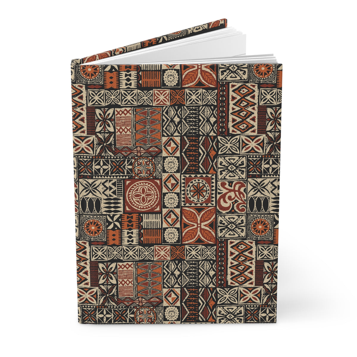 Hardcover journal in the Elei print