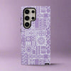 Samsung Tough Phone Case - Lavender Elei - AU/NZ/USA