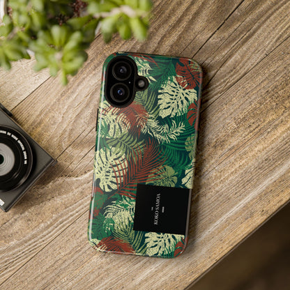 iPhone Tough Phone Case - Tafatafa Greens - AU/NZ/USA
