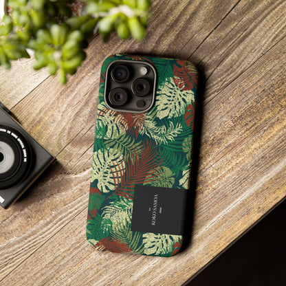 iPhone Tough Phone Case - Tafatafa Greens - AU/NZ/USA