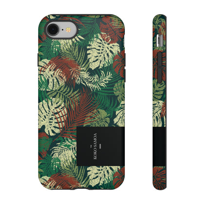 iPhone Tough Phone Case - Tafatafa Greens - AU/NZ/USA