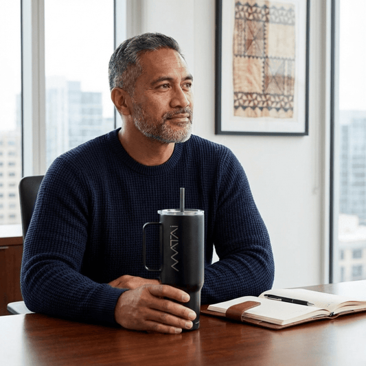 40oz Insulated Tumbler - Matai - AU/NZ/USA - The Koko Samoa