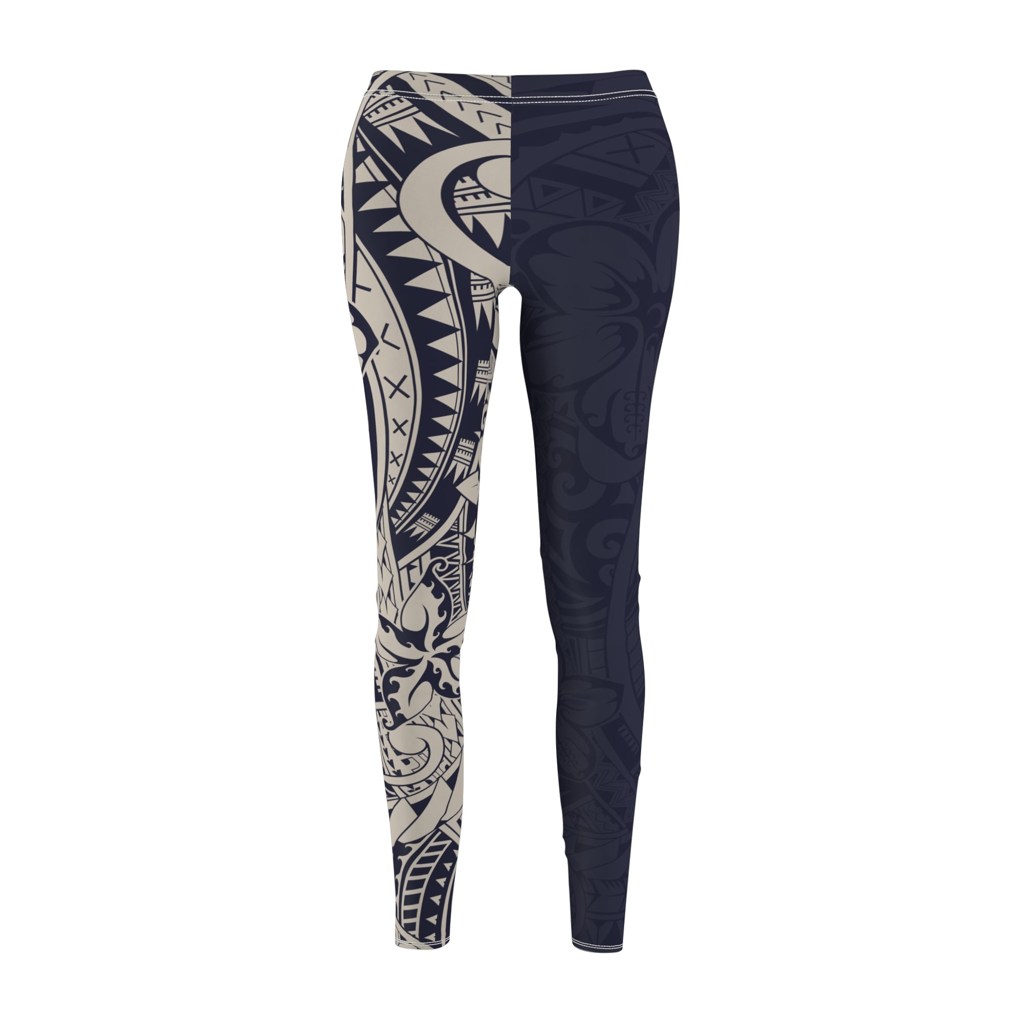 Casual Leggings - Blue Bloom - AU/NZ/USA