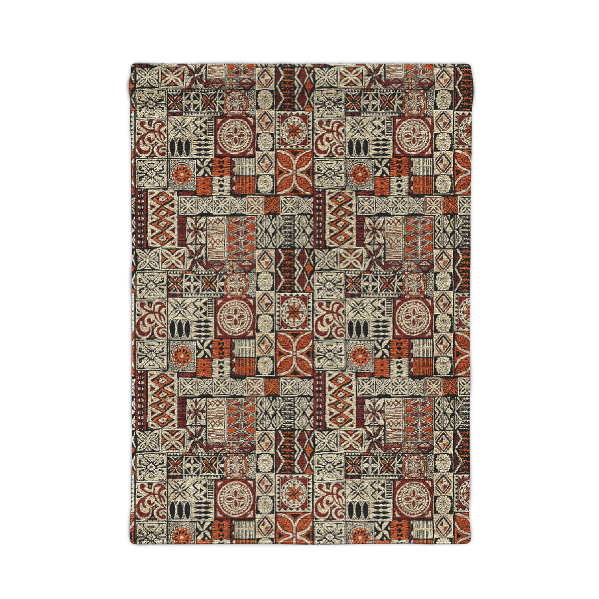 Woven Wall Tapestry - Elei, Samoan Elei print woven tapestry