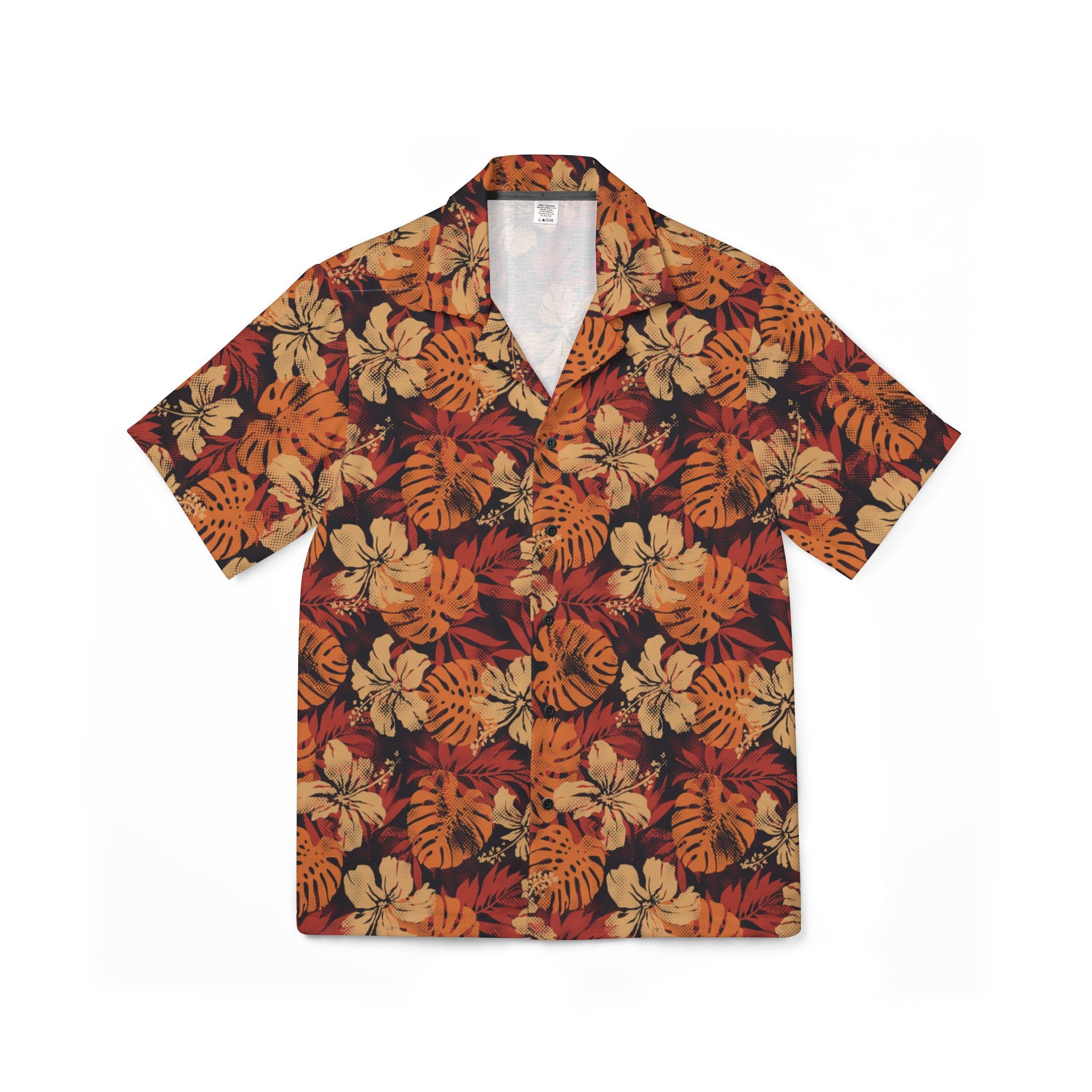 Hawaiian Camp Shirt - Lalomanu Ember - AU/NZ/USA