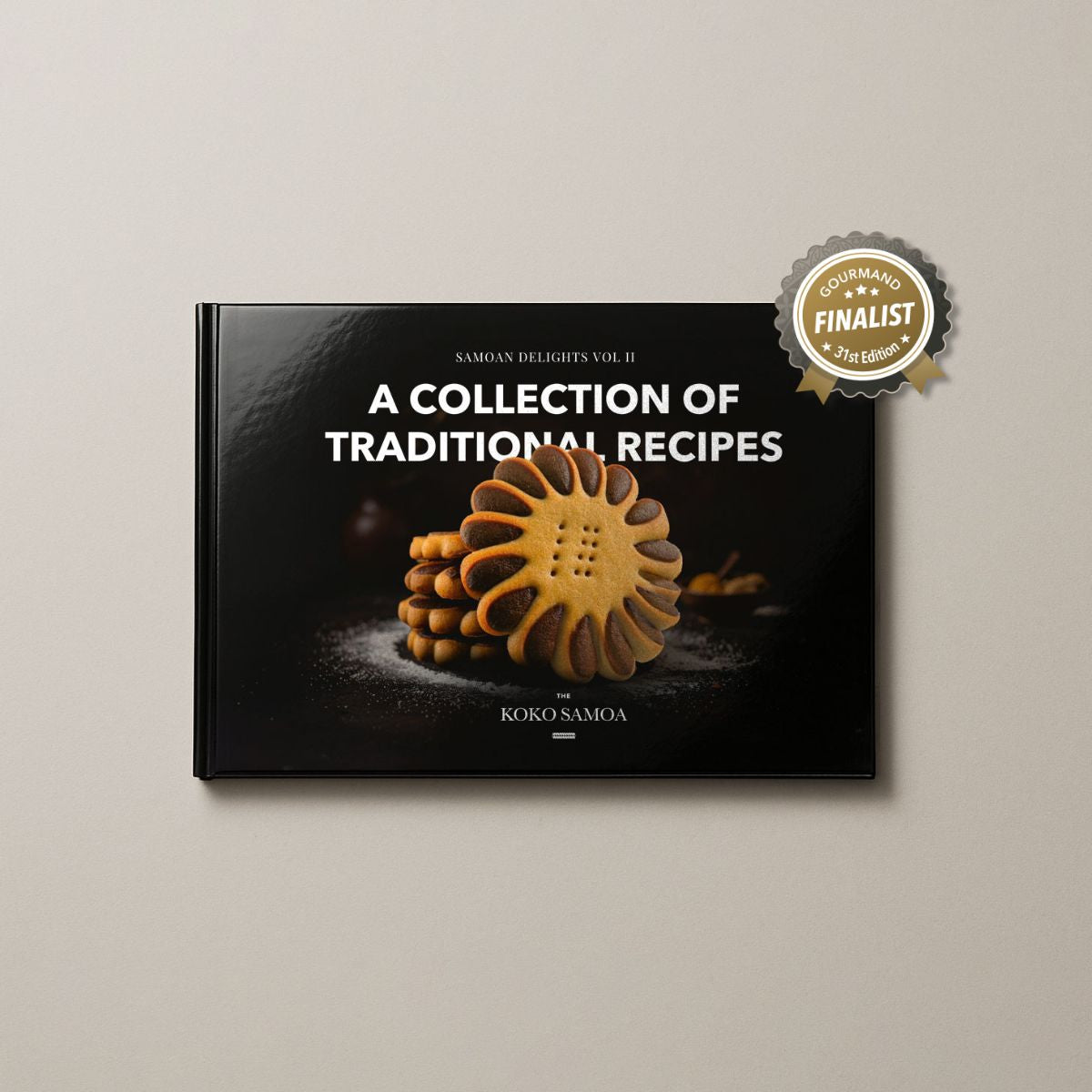 Hardcover A4 - Samoan Delights: 12 Samoan Recipes Cookbook - Vol 2 - AU/NZ/USA