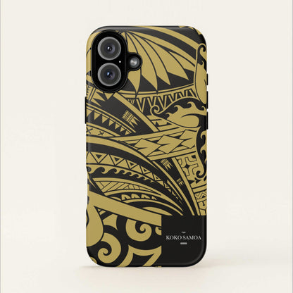 iPhone Tough Phone Case - Bloom Gold - AU/NZ/USA