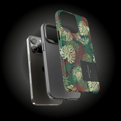 iPhone Tough Phone Case - Tafatafa Greens - AU/NZ/USA