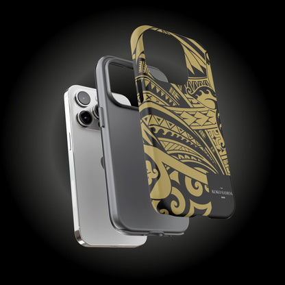 iPhone Tough Phone Case - Bloom Gold - AU/NZ/USA