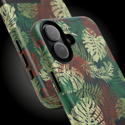 iPhone Tough Phone Case - Tafatafa Greens - AU/NZ/USA