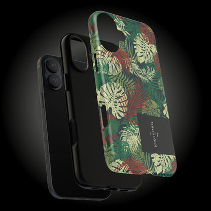 iPhone Tough Phone Case - Tafatafa Greens - AU/NZ/USA