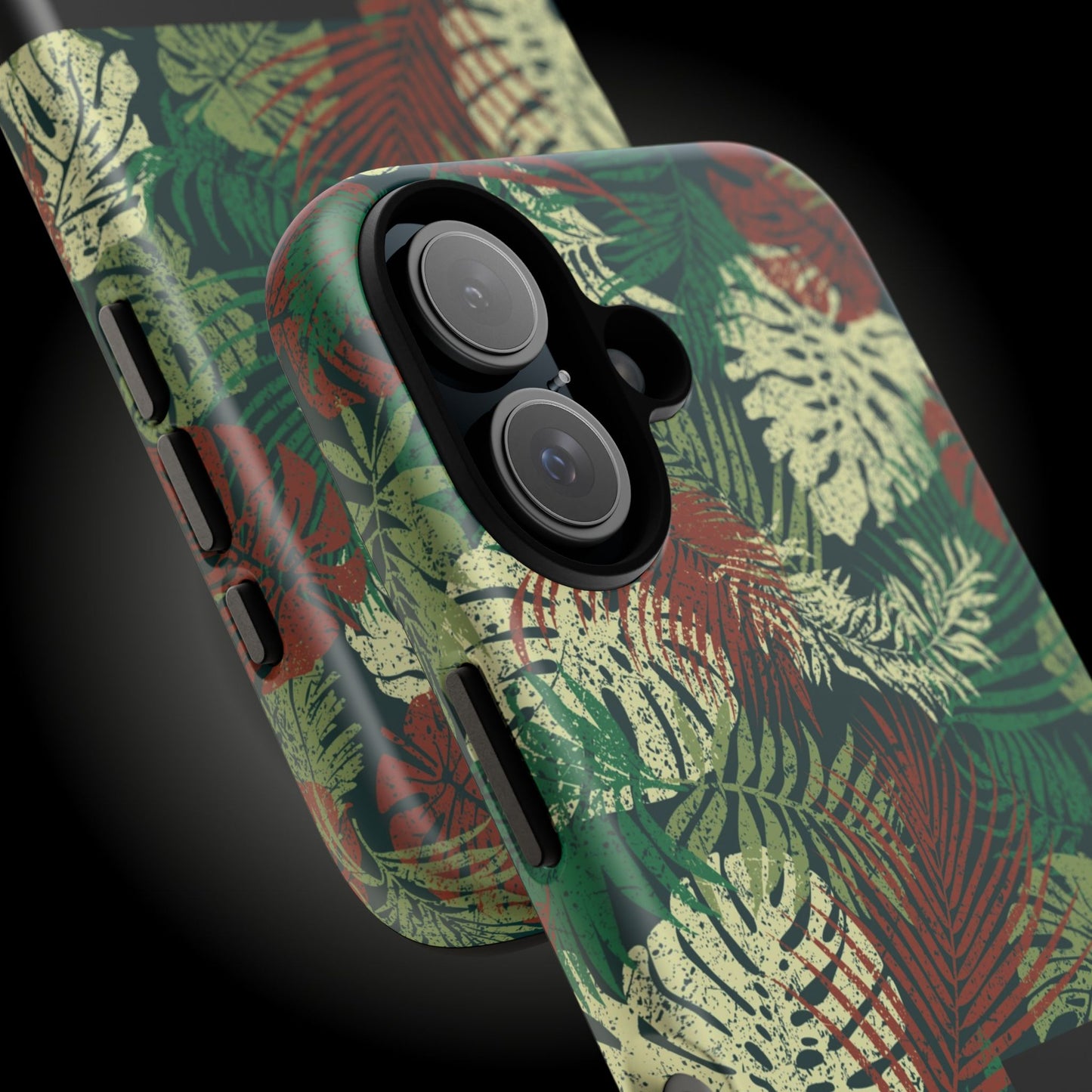 iPhone Tough Phone Case - Tafatafa Greens - AU/NZ/USA