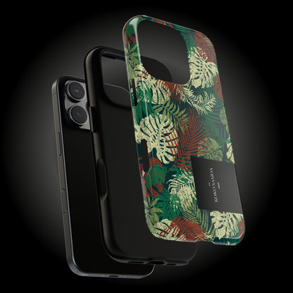iPhone Tough Phone Case - Tafatafa Greens - AU/NZ/USA