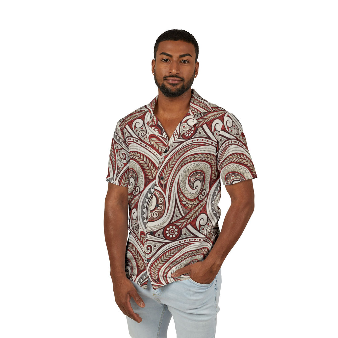 Hawaiian Camp Shirt - Firecrest - AU/NZ/USA