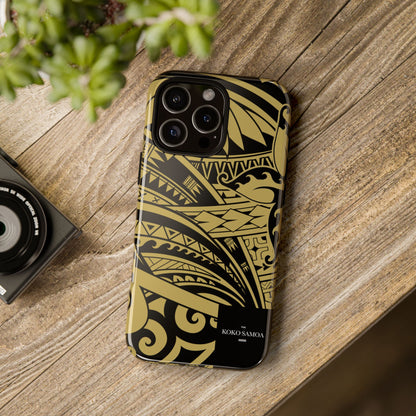iPhone Tough Phone Case - Bloom Gold - AU/NZ/USA