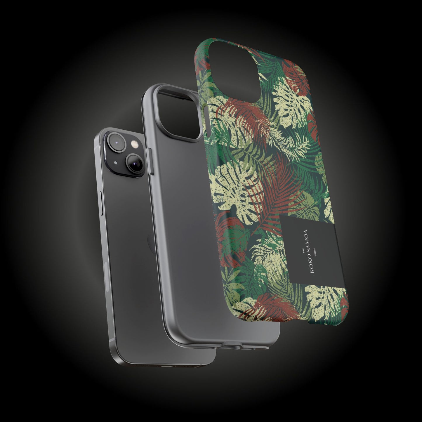 iPhone Tough Phone Case - Tafatafa Greens - AU/NZ/USA