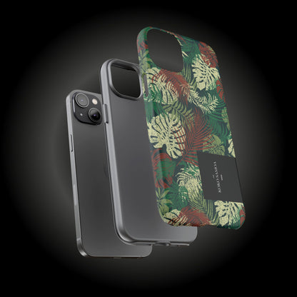 iPhone Tough Phone Case - Tafatafa Greens - AU/NZ/USA