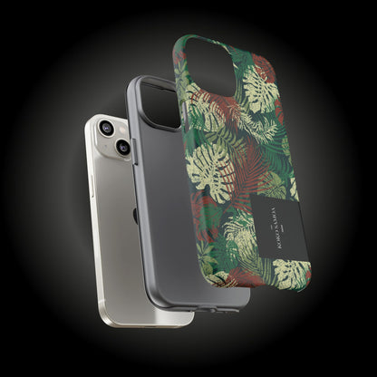 iPhone Tough Phone Case - Tafatafa Greens - AU/NZ/USA