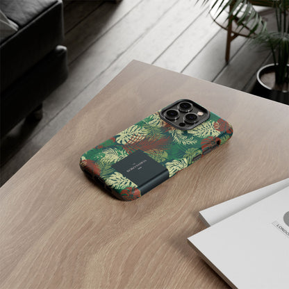 iPhone Tough Phone Case - Tafatafa Greens - AU/NZ/USA