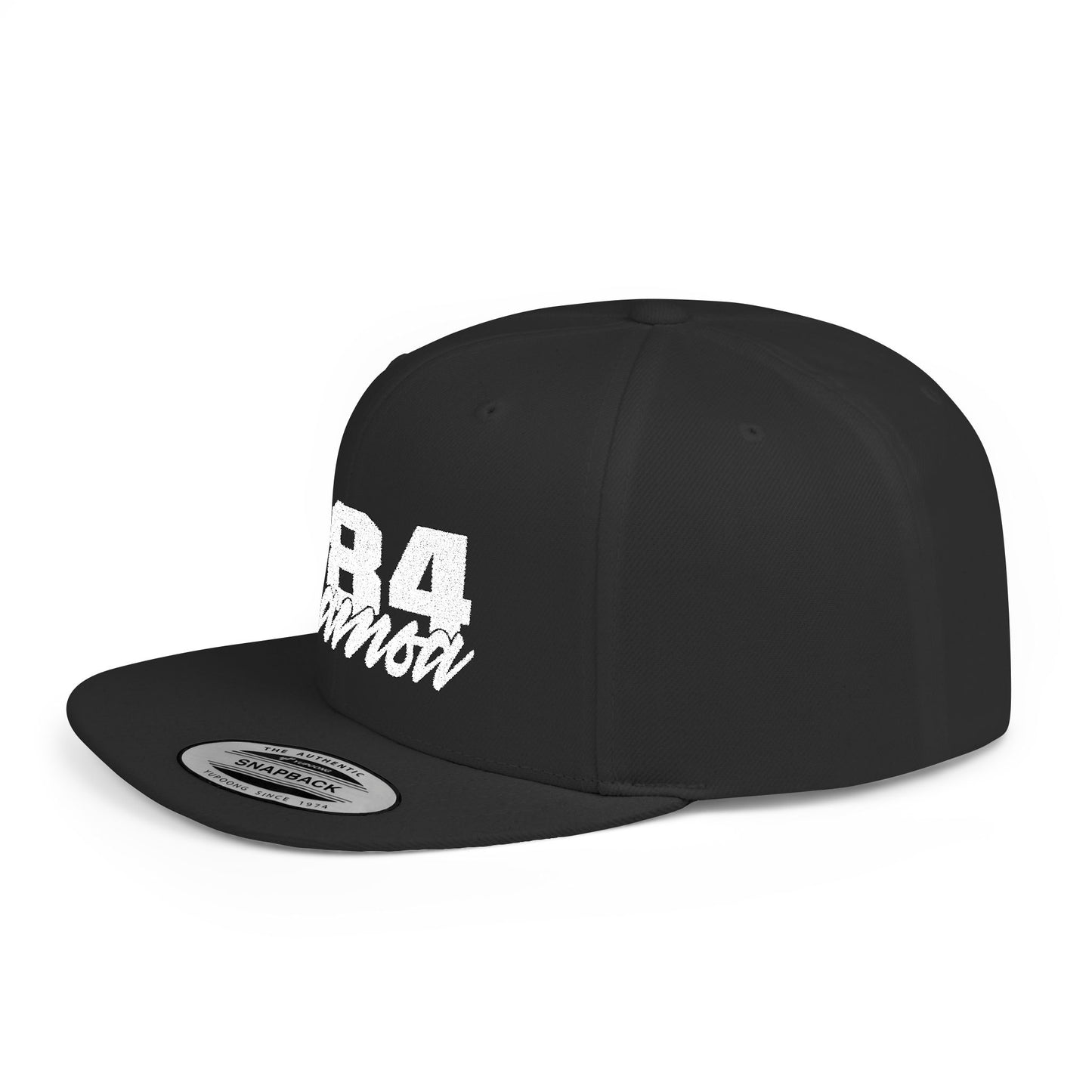 Flat Bill Snapback Hat - 684  Samoa - Black Embroidery - AU/NZ/USA
