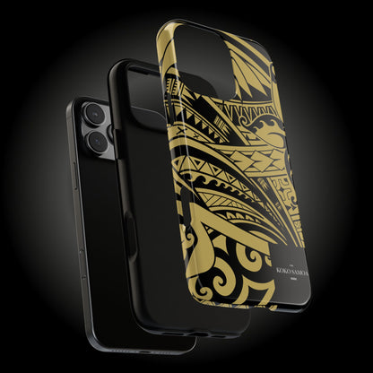 iPhone Tough Phone Case - Bloom Gold - AU/NZ/USA