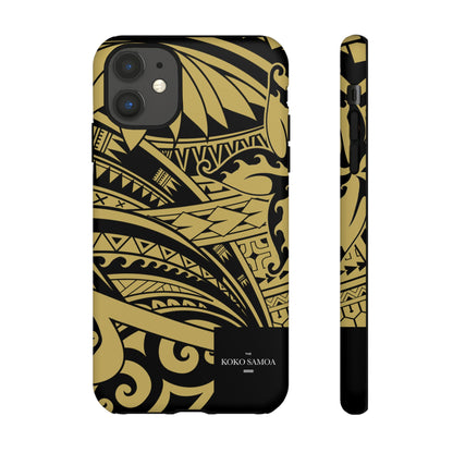 iPhone Tough Phone Case - Bloom Gold - AU/NZ/USA