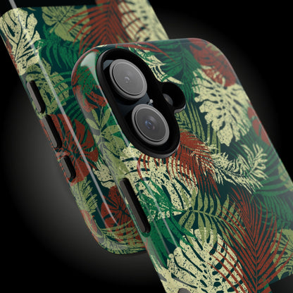 iPhone Tough Phone Case - Tafatafa Greens - AU/NZ/USA