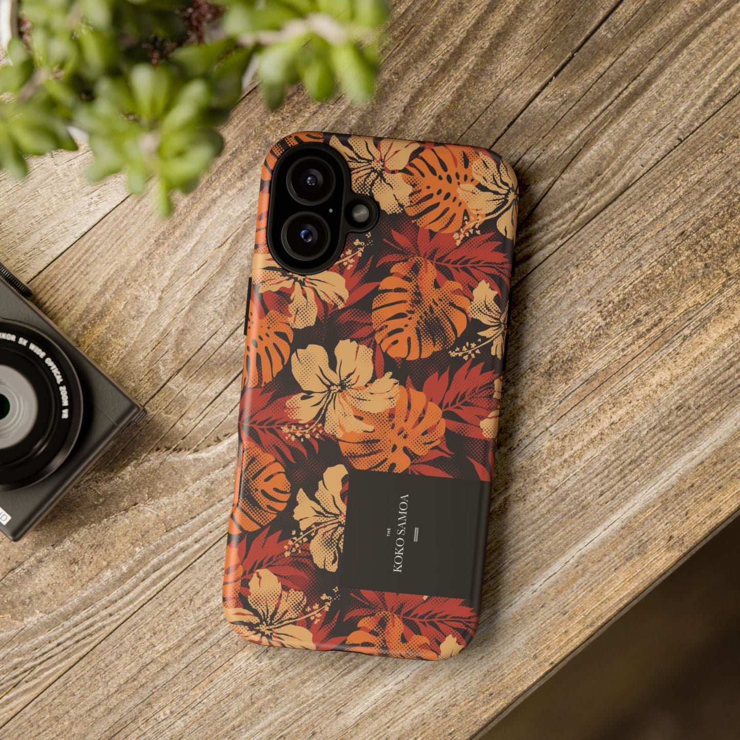 iPhone Tough Phone Case - Lalomanu Ember - AU/NZ/USA